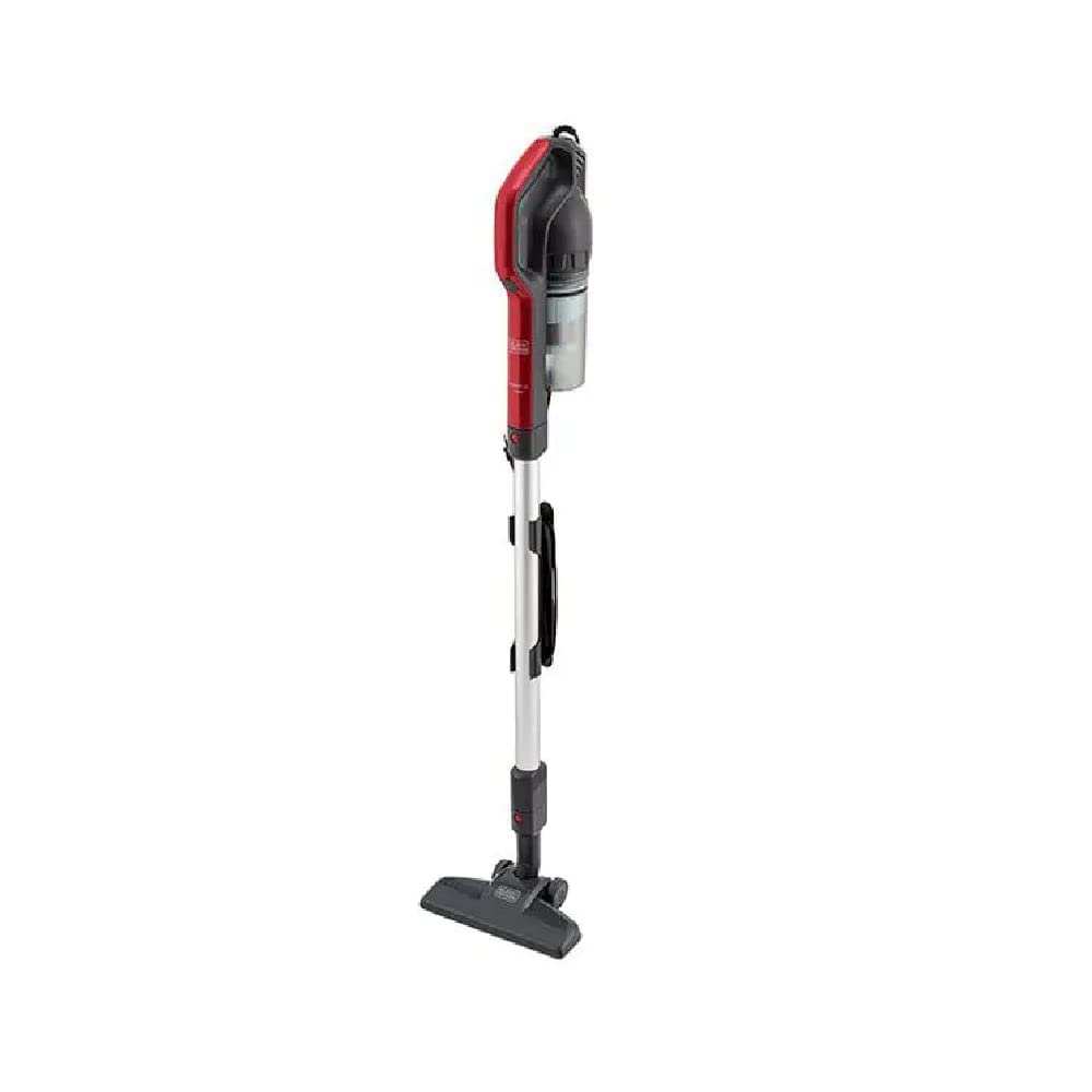 BLACK+DECKER Aspirador de Pó Vertical 2 em 1, Aspirador Ciclônico de Longo Alcance, Acompanha Bocais para Cantos e com Escovas, Modelo AVT12, 220V