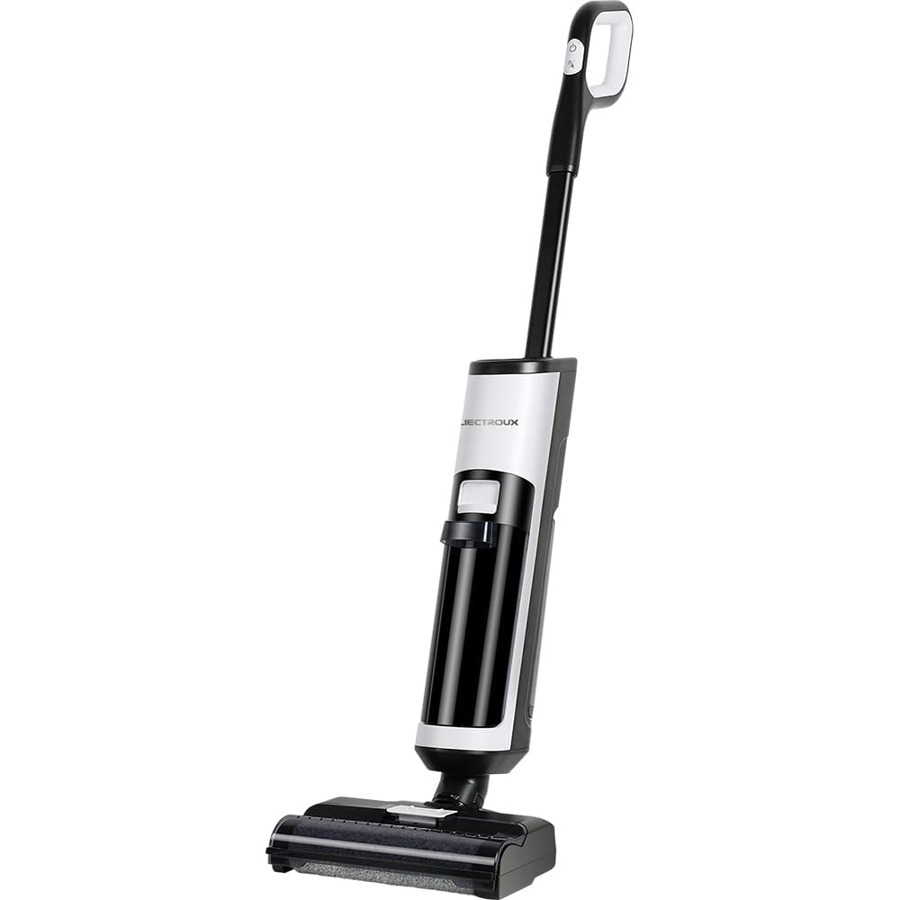 Aspirador Vertical de Pó Liectroux i7 Pro Sem Fio 3 em 1 Aspira Passa Pano Autolimpante Para Sólidos e Líquidos Pelos de Pet Cachorro Gato Potente Com Filtro HEPA Bivolt