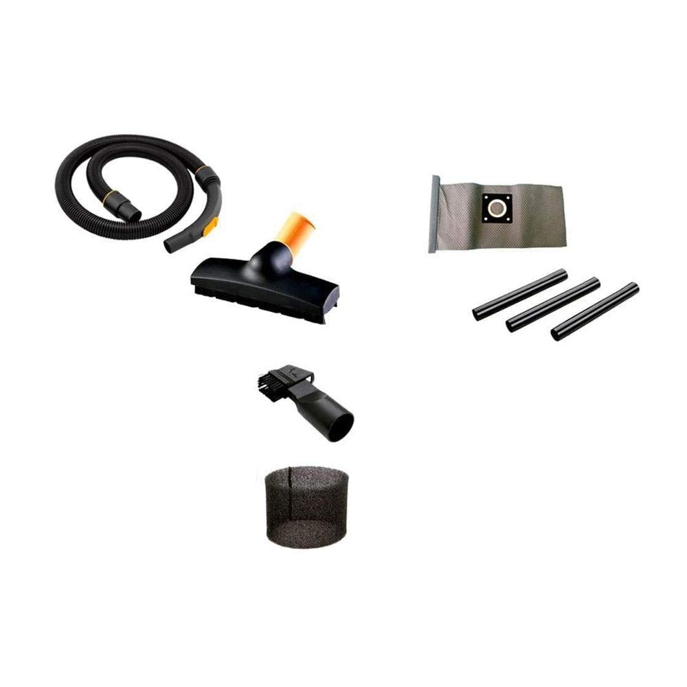 WAP Aspirador de Pó e Água GTW 10, Compacto, 10 Litros, com Mangueira de 1,5 Metros, Filtro Lavável, 140mbar 1400W 220V