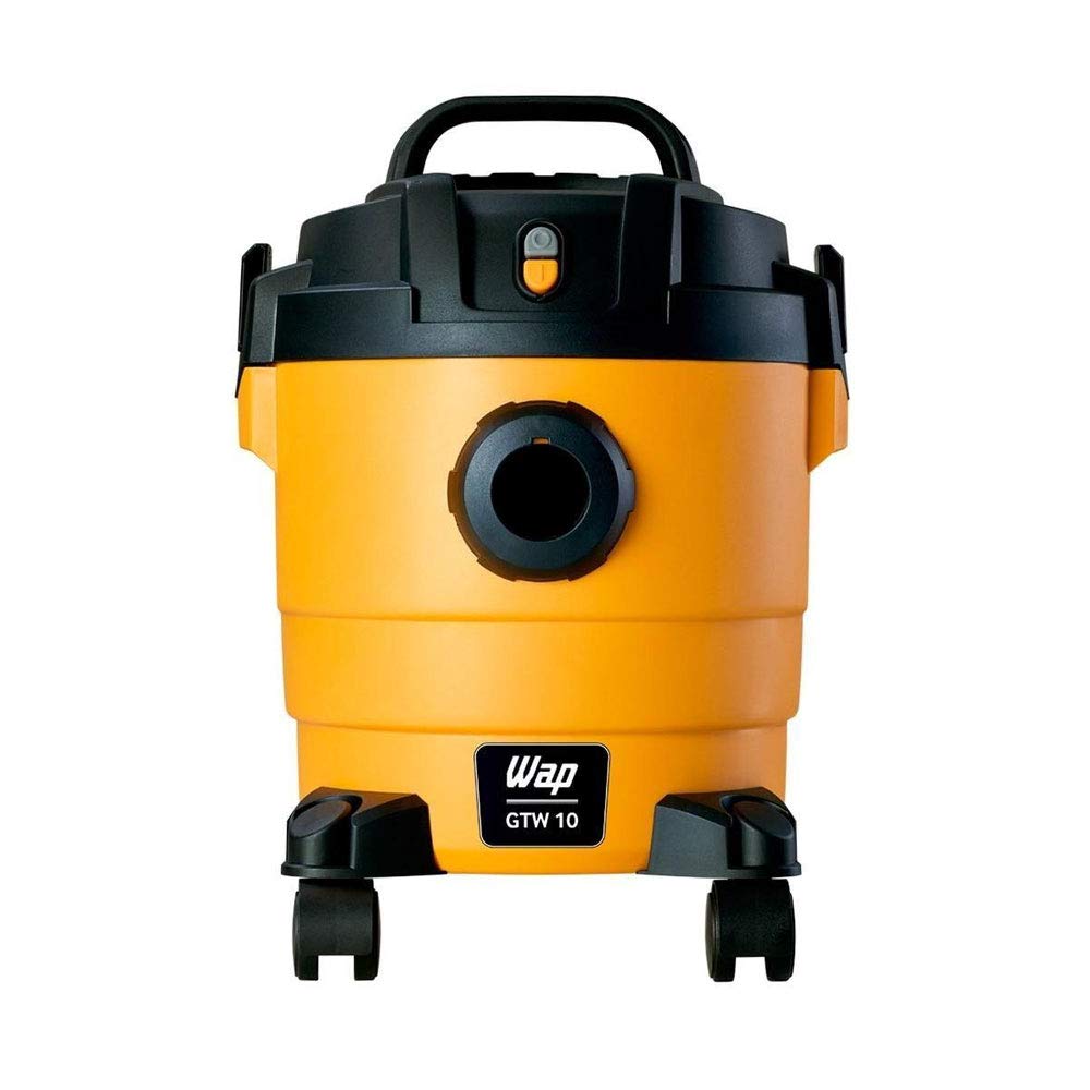 WAP Aspirador de Pó e Água GTW 10, Compacto, 10 Litros, com Mangueira de 1,5 Metros, Filtro Lavável, 140mbar 1400W 220V