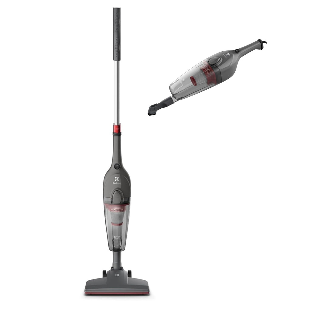 Electrolux, Aspirador pó vertical com fio portátil de mão 2 em 1 potente 1450W cabo 6m capacidade 1,6L filtro HEPA Electrolux STK15 127V Cinza Urban Grey STK