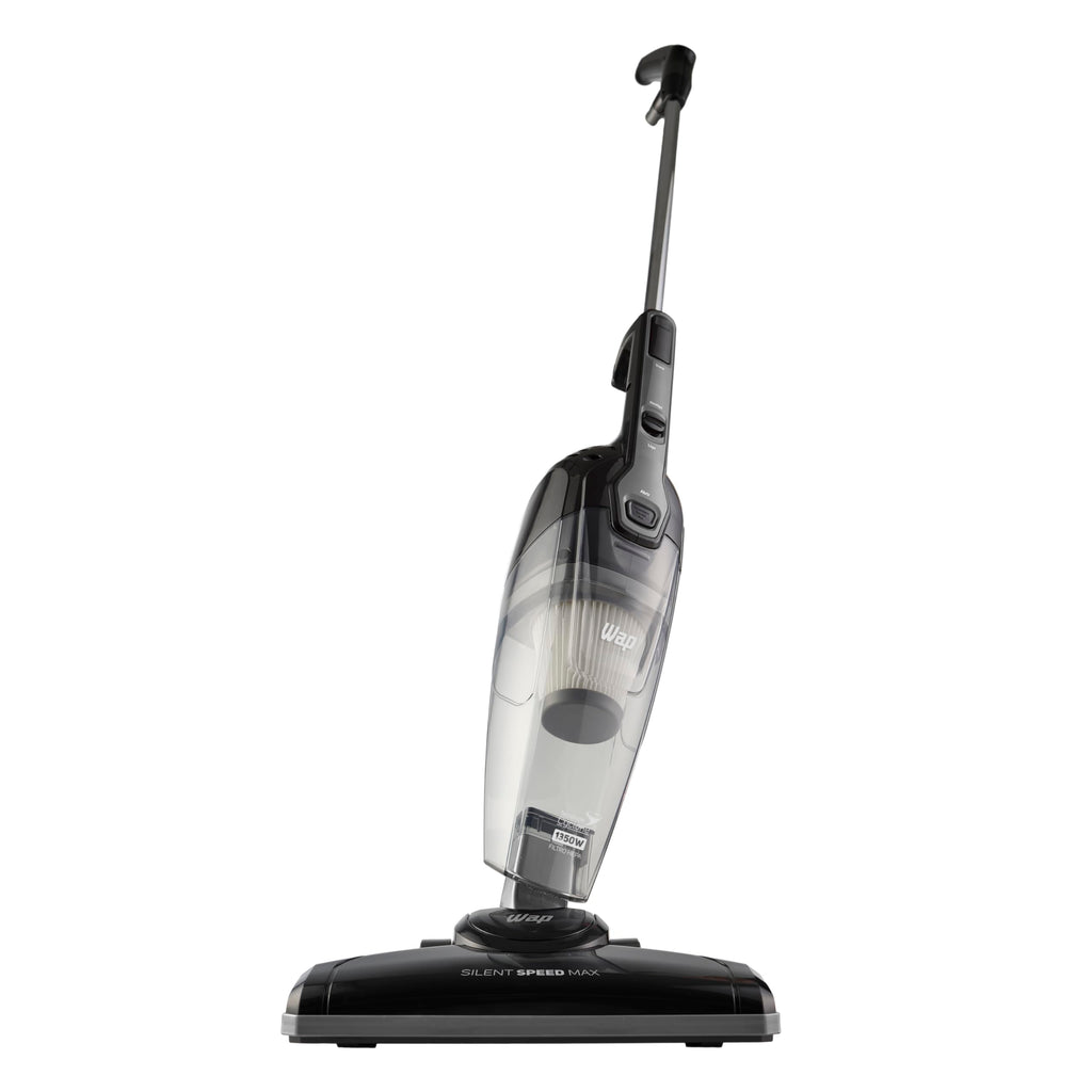 WAP Aspirador de Pó Vertical SILENT SPEED MAX 3 em 1, Compacto, 1 Litro, com Extensor Removível, 85mbar 1350W 127V