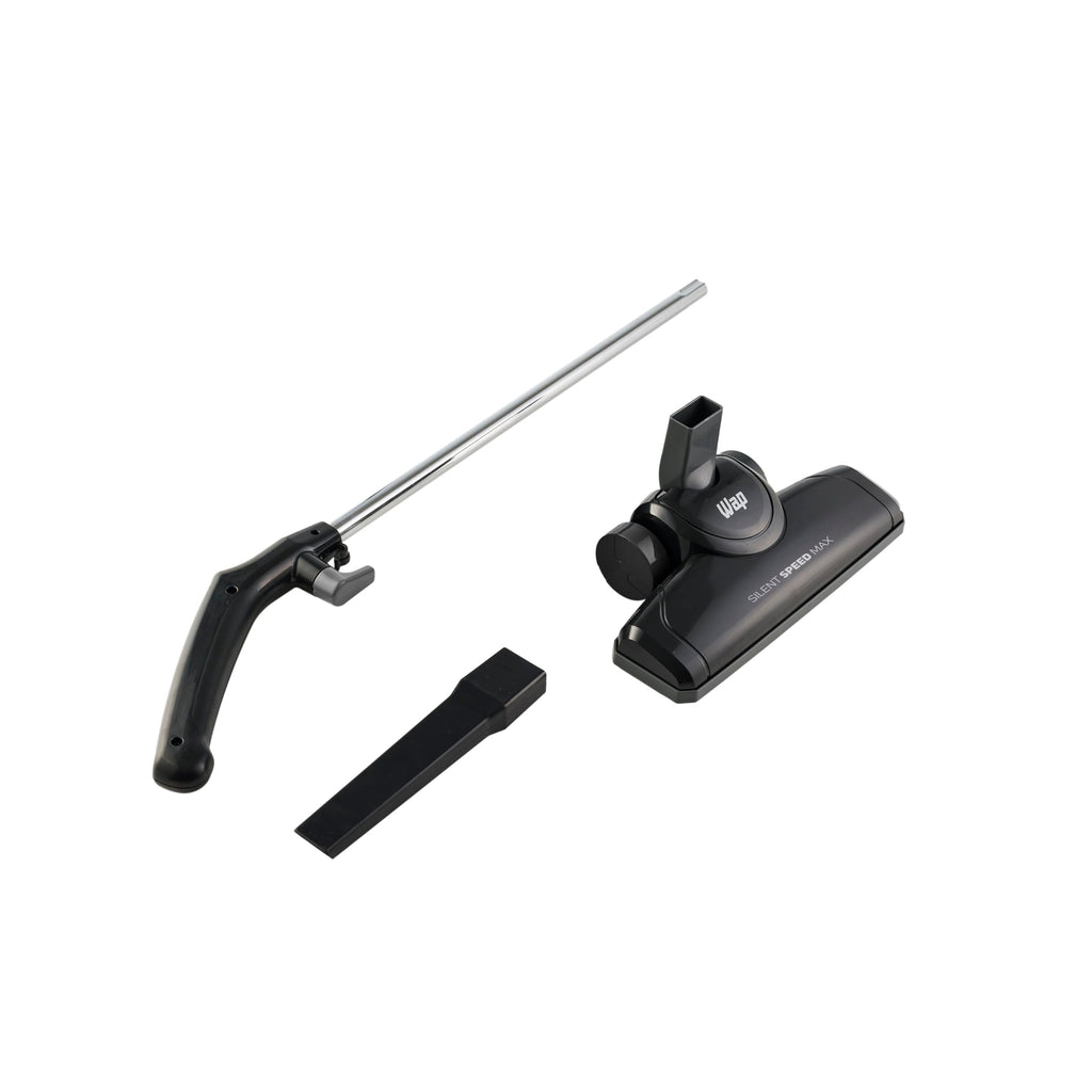 WAP Aspirador de Pó Vertical SILENT SPEED MAX 3 em 1, Compacto, 1 Litro, com Extensor Removível, 85mbar 1350W 127V