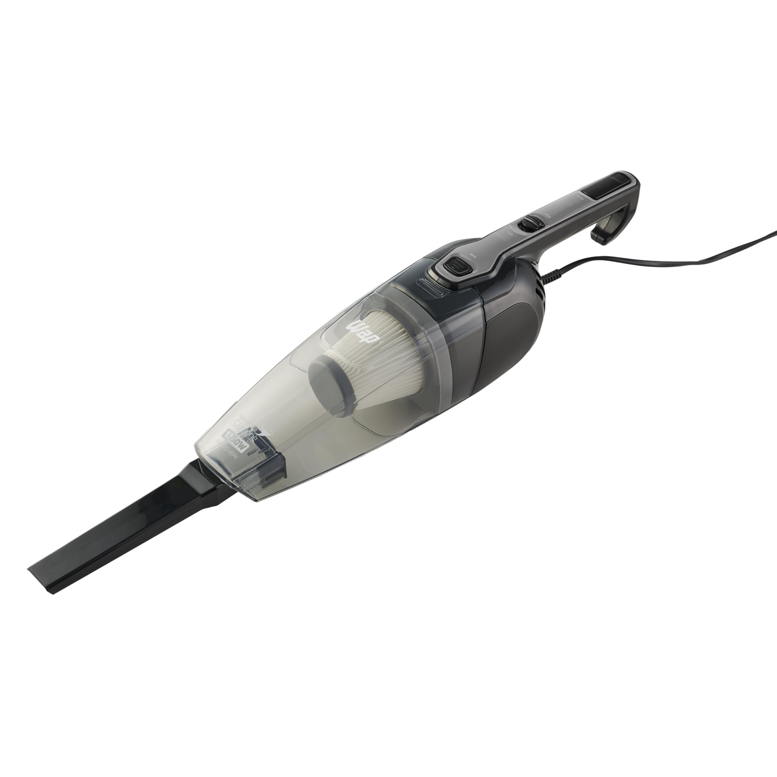 WAP Aspirador de Pó Vertical SILENT SPEED MAX 3 em 1, Compacto, 1 Litro, com Extensor Removível, 85mbar 1350W 127V