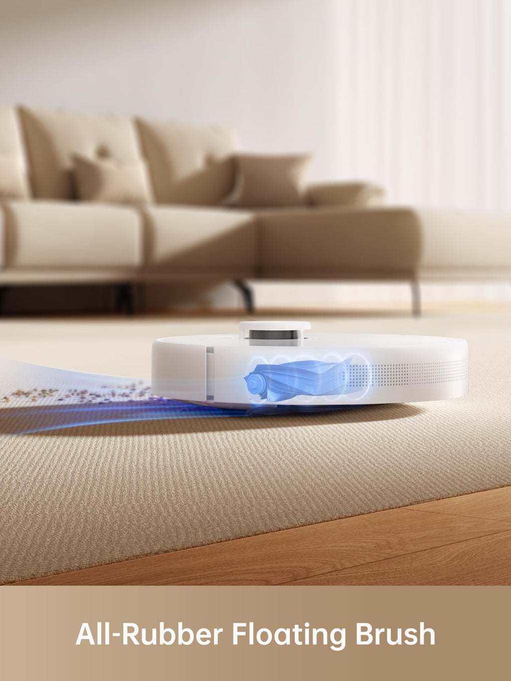 DREAME D9 Max Gen 2 Robô Aspirador de Pó e Passa Pano, 6000Pa, Para Pisos e Pelos de Pets, 285 Min Autonomia, Navegação LDS 360°,Mapeamento Multinível, App/Voz(Alexa/Google), Bivolt