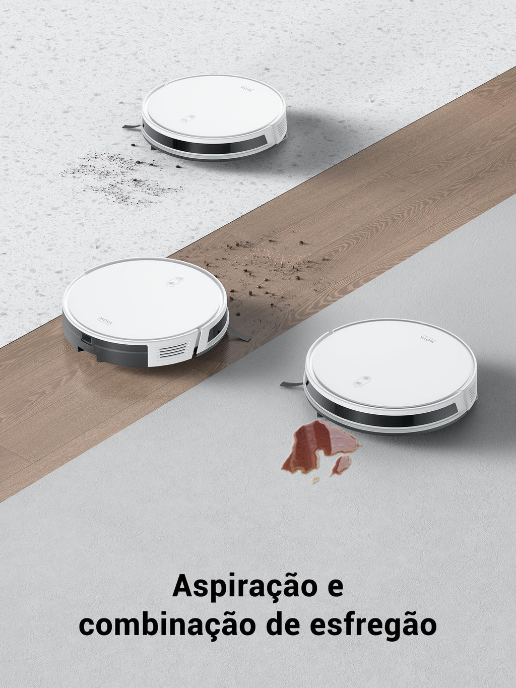 DREAME D9 Max Gen 2 Robô Aspirador de Pó e Passa Pano, 6000Pa, Para Pisos e Pelos de Pets, 285 Min Autonomia, Navegação LDS 360°,Mapeamento Multinível, App/Voz(Alexa/Google), Bivolt