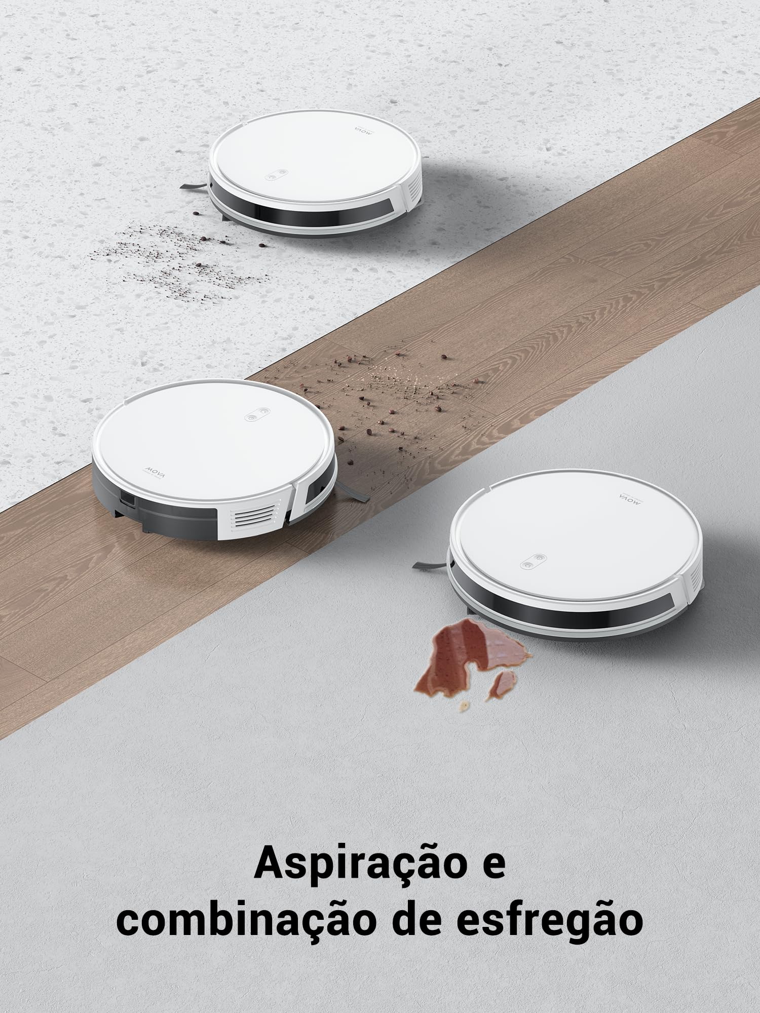 DREAME D9 Max Gen 2 Robô Aspirador de Pó e Passa Pano, 6000Pa, Para Pisos e Pelos de Pets, 285 Min Autonomia, Navegação LDS 360°,Mapeamento Multinível, App/Voz(Alexa/Google), Bivolt