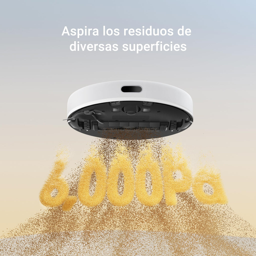 DREAME D9 Max Gen 2 Robô Aspirador de Pó e Passa Pano, 6000Pa, Para Pisos e Pelos de Pets, 285 Min Autonomia, Navegação LDS 360°,Mapeamento Multinível, App/Voz(Alexa/Google), Bivolt