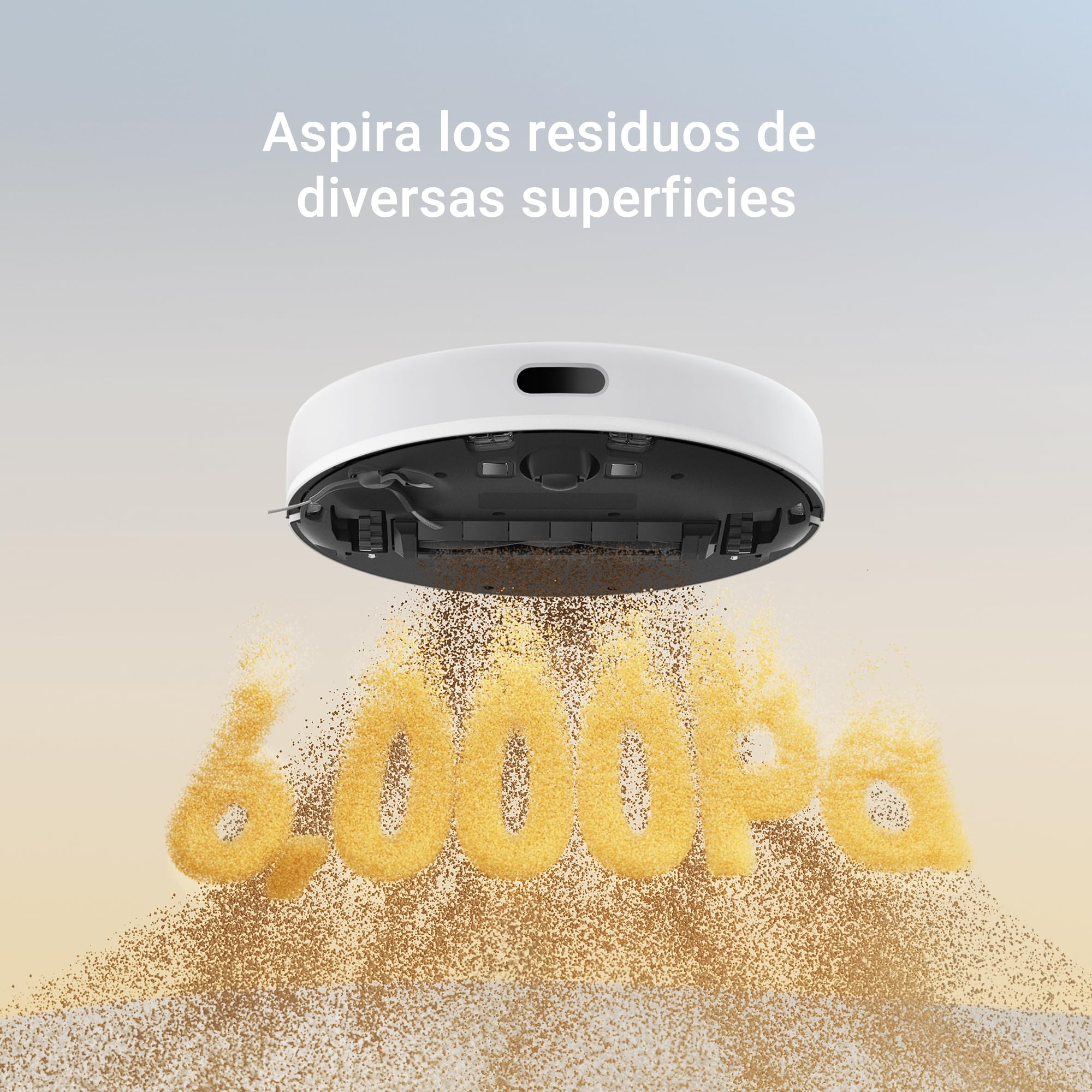 DREAME D9 Max Gen 2 Robô Aspirador de Pó e Passa Pano, 6000Pa, Para Pisos e Pelos de Pets, 285 Min Autonomia, Navegação LDS 360°,Mapeamento Multinível, App/Voz(Alexa/Google), Bivolt